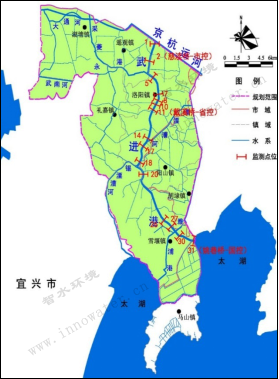 江苏省常州市太湖小流域智能流域管理